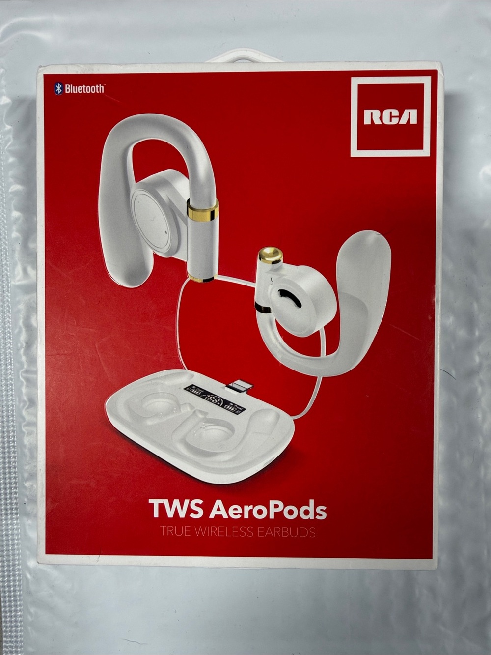 RCA TWS AeroPods True Wireless Earbuds - White